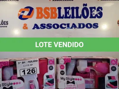 LOTE 126 - 02 ATELIÊS DE COSTURA MY STYLE. (NO ESTADO, LEILÃO NÃO TEM GARANTIA E NEM DEVOLUÇÃO, SUJEITO A POSSÍVEIS AVARIAS VISÍVEIS/OCULTAS E/OU AUSÊNCIA DE COMPONENTES).