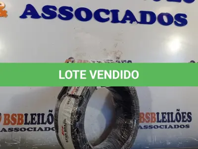 LOTE 070 - 01 ROLO DE CABO FLEXÍVEL STAR BRASIL 1X2,5MM NA COR VERDE (NOVO). (NO ESTADO, LEILÃO NÃO TEM GARANTIA E NEM DEVOLUÇÃO, SUJEITO A POSSÍVEIS AVARIAS VISÍVEIS/OCULTAS E/OU AUSÊNCIA DE COMPONENTES).