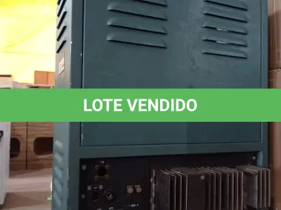 LOTE 219 - 01 ESTAÇÃO DE RÁDIO BEB-187/280. (NO ESTADO, LEILÃO NÃO TEM GARANTIA E NEM DEVOLUÇÃO, SUJEITO A POSSÍVEIS AVARIAS VISÍVEIS/OCULTAS E/OU AUSÊNCIA DE COMPONENTES).