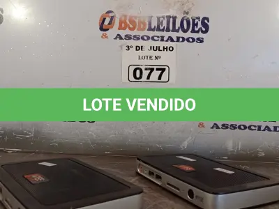 LOTE 077 - 02 MINI CPU WYSE. (NO ESTADO, LEILÃO NÃO TEM GARANTIA E NEM DEVOLUÇÃO, SUJEITO A POSSÍVEIS AVARIAS VISÍVEIS/OCULTAS E/OU AUSÊNCIA DE COMPONENTES).