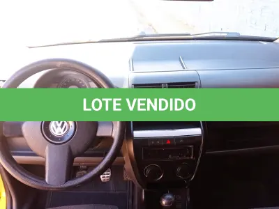 LOTE 486 - 01 VW/CROSSFOX; ANO:2006/2006; ALCOOL/GASOLINA NA COR AMARELA. (NO ESTADO)
