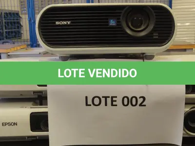 LOTE 066 - 5 DATASHOW - UM DELES NÃO FUNCIONA. (UNIDADE: C-108 - PICOS/PI - LOCAL DE RETIRADA: AVENIDA PIAUÍ, N° 656, PARQUE DE EXPOSIÇÃO - PICOS/PI)