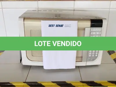 LOTE 162 - MICROONDAS ELETROLUX 220V 31L UNIDADE: A-004 - BRASÍLIA/DF - LOCAL DE RETIRADA: QUADRA 420 CONJUNTO 08 LOTE 01 SUB-CENTRO LESTE, COMPLEXO DE FURNAS - BRASÍLIA/DF - CEP: 72.320-426