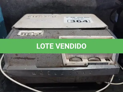 LOTE 364 - 01 TOCA FITAS ALEMÃO. (NO ESTADO, LEILÃO NÃO TEM GARANTIA E NEM DEVOLUÇÃO, SUJEITO A POSSÍVEIS AVARIAS VISÍVEIS/OCULTAS E/OU AUSÊNCIA DE COMPONENTES).