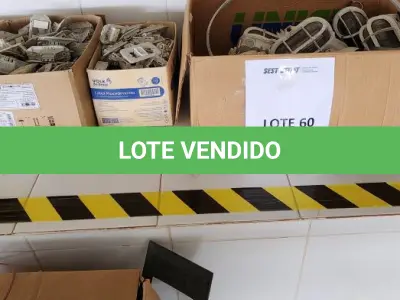 LOTE 188 - DIVERSAS SUCATAS DE TOMADAS E INTERRUPTORES  (UNIDADE: A-004 - BRASÍLIA/DF - LOCAL DE RETIRADA: QUADRA 420 CONJUNTO 08 LOTE 01 SUB-CENTRO LESTE, COMPLEXO DE FURNAS - BRASÍLIA/DF - CEP: 72.320-426)