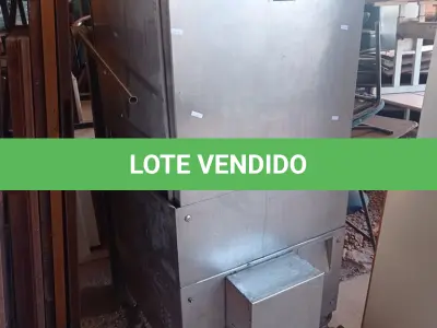 LOTE 420 - 01 LAVA LOUÇAS INDUSTRIAL. (NO ESTADO, LEILÃO NÃO TEM GARANTIA E NEM DEVOLUÇÃO, SUJEITO A POSSÍVEIS AVARIAS VISÍVEIS/OCULTAS E/OU AUSÊNCIA DE COMPONENTES).