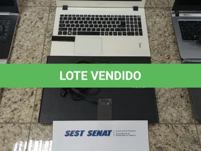 LOTE 739 - 02 NOTEBOOKS. (UNIDADE: DEPARTAMENTO EXECUTIVO – DEX - LOCAL DE RETIRADA: SAUS - QUADRA 1, BLOCO J, ED. CLÉSIO ANDRADE - BRASÍLIA/DF - CEP: 70.070-944)