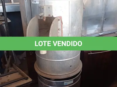 LOTE 419 - 02 SUCATAS DE DESCASCADOR DE BATATAS E 02 SUCATAS DE BANHO-MARIA. (NO ESTADO, LEILÃO NÃO TEM GARANTIA E NEM DEVOLUÇÃO, SUJEITO A POSSÍVEIS AVARIAS VISÍVEIS/OCULTAS E/OU AUSÊNCIA DE COMPONENTES).