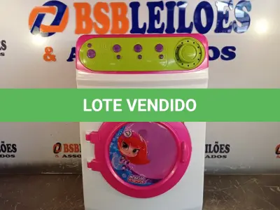 LOTE 096 - 01 MÁQUINA DE LAVAR ELETRÔNICA DA MEG. (NO ESTADO, LEILÃO NÃO TEM GARANTIA E NEM DEVOLUÇÃO, SUJEITO A POSSÍVEIS AVARIAS VISÍVEIS/OCULTAS E/OU AUSÊNCIA DE COMPONENTES).