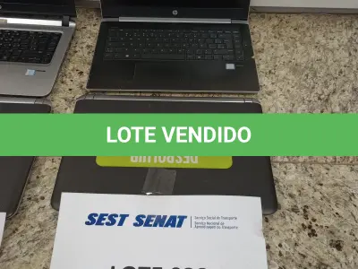 LOTE 748 - 02 NOTEBOOKS. (UNIDADE: DEPARTAMENTO EXECUTIVO – DEX - LOCAL DE RETIRADA: SAUS - QUADRA 1, BLOCO J, ED. CLÉSIO ANDRADE - BRASÍLIA/DF - CEP: 70.070-944)