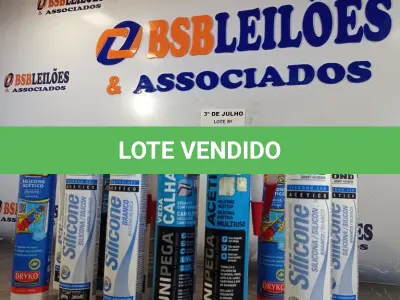 LOTE 380 - 01 LOTE COM VÁRIOS TUBOS DE SILICONE DIVERSOS. (NO ESTADO, LEILÃO NÃO TEM GARANTIA E NEM DEVOLUÇÃO, SUJEITO A POSSÍVEIS AVARIAS VISÍVEIS/OCULTAS E/OU AUSÊNCIA DE COMPONENTES).