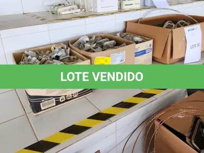 LOTE 188 - DIVERSAS SUCATAS DE TOMADAS E INTERRUPTORES  (UNIDADE: A-004 - BRASÍLIA/DF - LOCAL DE RETIRADA: QUADRA 420 CONJUNTO 08 LOTE 01 SUB-CENTRO LESTE, COMPLEXO DE FURNAS - BRASÍLIA/DF - CEP: 72.320-426)