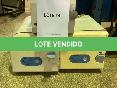 LOTE 568 - 03 AUTOCLAVES. (UNIDADE: B-049 - ARACAJU/SE - LOCAL DE RETIRADA: AVENIDA TANCREDO NEVES 5857, BAIRRO JABUTIANA - ARACAJU/SE - CEP: 49.085-000)