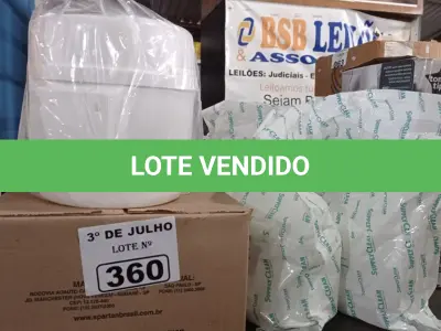 LOTE 360 - 02 FRASQUEIRAS SUPPLY CLEAN COM 04 REFIS E 06 BALDES DE WIPES PEROXY 4D. (NO ESTADO, LEILÃO NÃO TEM GARANTIA E NEM DEVOLUÇÃO, SUJEITO A POSSÍVEIS AVARIAS VISÍVEIS/OCULTAS E/OU AUSÊNCIA DE COMPONENTES).