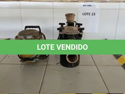 LOTE 153 - COMPRESSOR + BOMBA PARA PISCINA UNIDADE: A-004 - BRASÍLIA/DF - LOCAL DE RETIRADA: QUADRA 420 CONJUNTO 08 LOTE 01 SUB-CENTRO LESTE, COMPLEXO DE FURNAS - BRASÍLIA/DF - CEP: 72.320-426