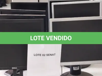 LOTE 114 - 09 MONITORES PARA COMPUTADOR (UNIDADE: B-090 - GUARULHOS/SP - LOCAL DE RETIRADA: RUA CELSO RODRIGUES SALGUEIRO S/N - JARDIM NOVO PORTUGAL - GUARULHOS/SP - CEP: 07160-465)
