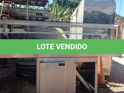 LOTE 421 - 01 BALCÃO E 01 ILHA EM INOX INCOMPLETOS. (NO ESTADO, LEILÃO NÃO TEM GARANTIA E NEM DEVOLUÇÃO, SUJEITO A POSSÍVEIS AVARIAS VISÍVEIS/OCULTAS E/OU AUSÊNCIA DE COMPONENTES).