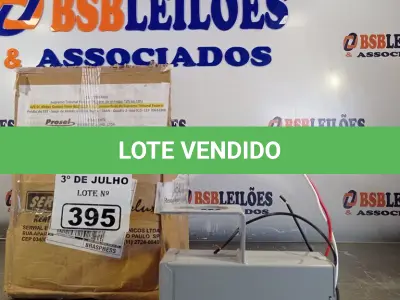 LOTE 395 - 06 REATORES USO EXTERNO PARA LÂMPADA VAPOR METÁLICO 150W. (NO ESTADO, LEILÃO NÃO TEM GARANTIA E NEM DEVOLUÇÃO, SUJEITO A POSSÍVEIS AVARIAS VISÍVEIS/OCULTAS E/OU AUSÊNCIA DE COMPONENTES).