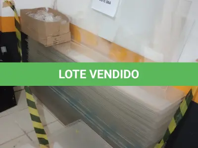 LOTE 774 - ACRÍLICO - DIVERSOS TAMANHOS. (UNIDADE: DEPARTAMENTO EXECUTIVO – DEX - LOCAL DE RETIRADA: SAUS - QUADRA 1, BLOCO J, ED. CLÉSIO ANDRADE - BRASÍLIA/DF - CEP: 70.070-944)