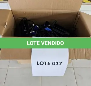 LOTE 145 - SUPORTE PARA TVS, CABOS DIVERSOS E SUCATA DE SWITCH UNIDADE: A-004 - BRASÍLIA/DF - LOCAL DE RETIRADA: QUADRA 420 CONJUNTO 08 LOTE 01 SUB-CENTRO LESTE, COMPLEXO DE FURNAS - BRASÍLIA/DF - CEP: 72.320-426