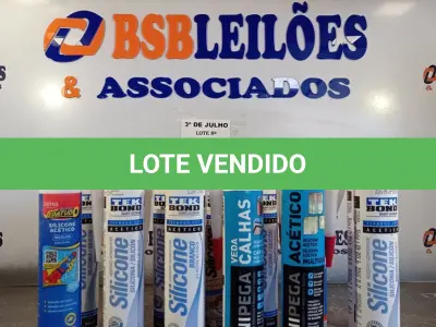 LOTE 380 - 01 LOTE COM VÁRIOS TUBOS DE SILICONE DIVERSOS. (NO ESTADO, LEILÃO NÃO TEM GARANTIA E NEM DEVOLUÇÃO, SUJEITO A POSSÍVEIS AVARIAS VISÍVEIS/OCULTAS E/OU AUSÊNCIA DE COMPONENTES).