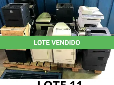 LOTE 044 - 16 IMPRESSORAS (UNIDADE: B-095 - BLUMENAU/SC LOCAL DE RETIRADA: RICARDO GEORG, 777 BAIRRO ITOUPAVA CENTRAL - BLUMENAU/SC)