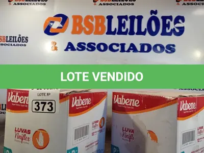 LOTE 373 - 02 CAIXAS COM LUVAS VINIFLEX TAMANHO “P”, SÃO 10 CAIXAS COM 100 LUVAS CADA. (NO ESTADO, LEILÃO NÃO TEM GARANTIA E NEM DEVOLUÇÃO, SUJEITO A POSSÍVEIS AVARIAS VISÍVEIS/OCULTAS E/OU AUSÊNCIA DE COMPONENTES).