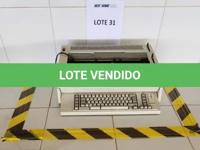 LOTE 159 - MÁQUINA DE ESCREVER UNIDADE: A-004 - BRASÍLIA/DF - LOCAL DE RETIRADA: QUADRA 420 CONJUNTO 08 LOTE 01 SUB-CENTRO LESTE, COMPLEXO DE FURNAS - BRASÍLIA/DF - CEP: 72.320-426