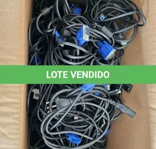 LOTE 145 - SUPORTE PARA TVS, CABOS DIVERSOS E SUCATA DE SWITCH UNIDADE: A-004 - BRASÍLIA/DF - LOCAL DE RETIRADA: QUADRA 420 CONJUNTO 08 LOTE 01 SUB-CENTRO LESTE, COMPLEXO DE FURNAS - BRASÍLIA/DF - CEP: 72.320-426