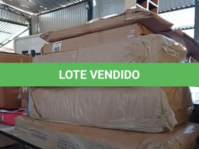 LOTE 402 - 01 LOTE COM VÁRIAS PEÇAS DE MOVEIS DESMONTADAS. (NO ESTADO, LEILÃO NÃO TEM GARANTIA E NEM DEVOLUÇÃO, SUJEITO A POSSÍVEIS AVARIAS VISÍVEIS/OCULTAS E/OU AUSÊNCIA DE COMPONENTES).
