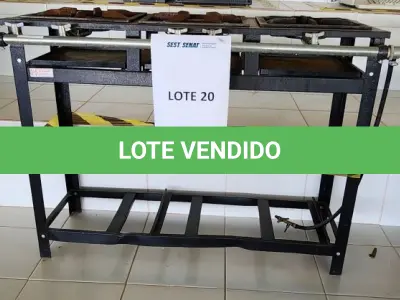 LOTE 148 - FOGÃO INDUSTRIAL 03 BOCAS 30X30 UNIDADE: A-004 - BRASÍLIA/DF - LOCAL DE RETIRADA: QUADRA 420 CONJUNTO 08 LOTE 01 SUB-CENTRO LESTE, COMPLEXO DE FURNAS - BRASÍLIA/DF - CEP: 72.320-426