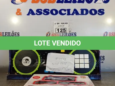 LOTE 125 - 01 PISTA TREM LOCOMOTIVA E 01 DJ MIXER. (NO ESTADO, LEILÃO NÃO TEM GARANTIA E NEM DEVOLUÇÃO, SUJEITO A POSSÍVEIS AVARIAS VISÍVEIS/OCULTAS E/OU AUSÊNCIA DE COMPONENTES).