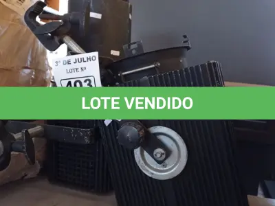 LOTE 403 - 02 CANHÕES DE LUZ. (NO ESTADO, LEILÃO NÃO TEM GARANTIA E NEM DEVOLUÇÃO, SUJEITO A POSSÍVEIS AVARIAS VISÍVEIS/OCULTAS E/OU AUSÊNCIA DE COMPONENTES).