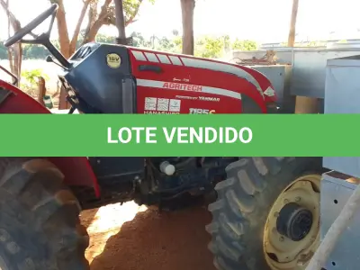LOTE 001 - 01 TRATOR YANMAR 1185S TURBO 4X4 ANO 2016 COM CREEPER/REDUTOR DE VELOCIDADE ,MOTOR YANMAR 4 CILINDROS TURBO DE 85 CV DE POTENCIA,EQUIPADO COM PESOS DIANTEIROS E COMANDO HIDRÁULICO DUPLO DE 4 SAÍDAS , HORIMETRO ENCONTRA-SE COM : 2330 HORAS,PINTURA ORIGINAL TRATOR SEMI NOVO EM PERFEITO ESTADO DE MECÂNICA E PARTE ELÉTRICA TUDO FUNCIONANDO (NO ESTADO) (VISITAÇÃO AGENDAR 61-98153-0503 JÚNIOR)