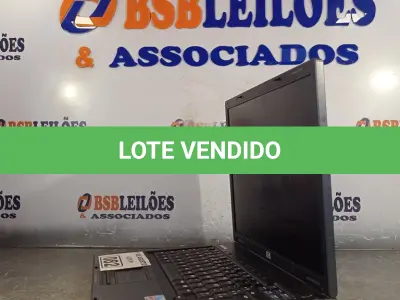 LOTE 082 - 01 NOTEBOOK MARCA HP COMPAQ 6120. (NO ESTADO, LEILÃO NÃO TEM GARANTIA E NEM DEVOLUÇÃO, SUJEITO A POSSÍVEIS AVARIAS VISÍVEIS/OCULTAS E/OU AUSÊNCIA DE COMPONENTES).