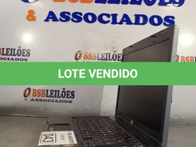 LOTE 043 - 01 NOTEBOOK MARCA HP. (NO ESTADO, LEILÃO NÃO TEM GARANTIA E NEM DEVOLUÇÃO, SUJEITO A POSSÍVEIS AVARIAS VISÍVEIS/OCULTAS E/OU AUSÊNCIA DE COMPONENTES).
