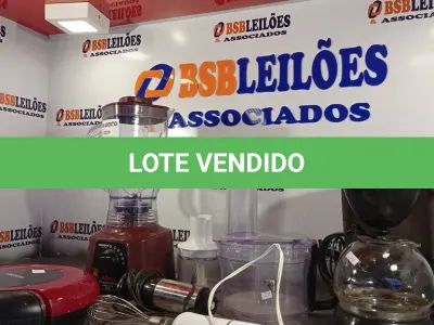 LOTE 134 - 01 ROBÔ ASPIRADOR, 01 LIQUIDIFICADOR, 01 CAFETEIRA, 02 MIXER PARA ALIMENTOS E 01 COPO DE MULTIPROCESSADOR COM AVARIAS. (NO ESTADO, LEILÃO NÃO TEM GARANTIA E NEM DEVOLUÇÃO, SUJEITO A POSSÍVEIS AVARIAS VISÍVEIS/OCULTAS E/OU AUSÊNCIA DE COMPONENTES).