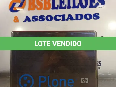 LOTE 064 - 01 NOTEBOOK MARCA HP. (NO ESTADO, LEILÃO NÃO TEM GARANTIA E NEM DEVOLUÇÃO, SUJEITO A POSSÍVEIS AVARIAS VISÍVEIS/OCULTAS E/OU AUSÊNCIA DE COMPONENTES).