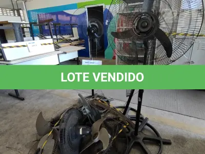 LOTE 250 - 09 VENTILADORES (SUCATAS) (UNIDADE: A-018 - RECIFE/PE - LOCAL DE RETIRADA: AVENIDA BEBERIBE, 3620 - BEBERIBE - RECIFE/PE - CEP: 52.130-547)