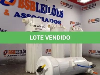 LOTE 178 - 04 FILTROS TIPO CAVALETE PARA CAIXA D’AGUA. (NO ESTADO, LEILÃO NÃO TEM GARANTIA E NEM DEVOLUÇÃO, SUJEITO A POSSÍVEIS AVARIAS VISÍVEIS/OCULTAS E/OU AUSÊNCIA DE COMPONENTES).