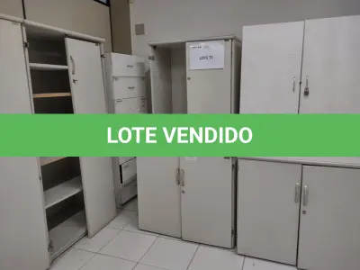 LOTE 304 - 11 ARMÁRIOS (UNIDADE: A-018 - RECIFE/PE - LOCAL DE RETIRADA: AVENIDA BEBERIBE, 3620 - BEBERIBE - RECIFE/PE - CEP: 52.130-547)
