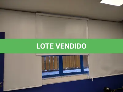 LOTE 258 - 06 PERSIANAS TIPO BLACKOUT COR BRANCA (UNIDADE: A-018 - RECIFE/PE - LOCAL DE RETIRADA: AVENIDA BEBERIBE, 3620 - BEBERIBE - RECIFE/PE - CEP: 52.130-547)