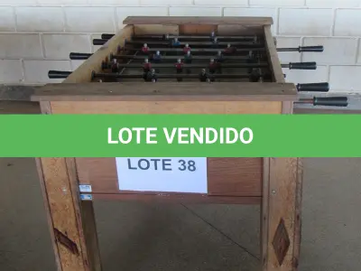 LOTE 376 - MESA DE PEBOLIM (UNIDADE: B-041 - PRESIDENTE PRUDENTE/SP - LOCAL DE RETIRADA: RODOVIA ARTUR BOIGUES FILHO Nº 585 - PARQUE RES. CARANDA - PRESIDENTE PRUDENTE/SP – CEP: 19.026-650)