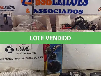 LOTE 174 - 01 LOTE COM MATERIAIS DIVERSOS. (NO ESTADO, LEILÃO NÃO TEM GARANTIA E NEM DEVOLUÇÃO, SUJEITO A POSSÍVEIS AVARIAS VISÍVEIS/OCULTAS E/OU AUSÊNCIA DE COMPONENTES).