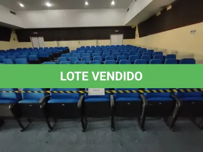 LOTE 299 - 107 CADEIRAS DE AUDITÓRIO (UNIDADE: A-018 - RECIFE/PE - LOCAL DE RETIRADA: AVENIDA BEBERIBE, 3620 - BEBERIBE - RECIFE/PE - CEP: 52.130-547)