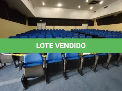 LOTE 298 - 106 CADEIRAS DE AUDITÓRIO (UNIDADE: A-018 - RECIFE/PE - LOCAL DE RETIRADA: AVENIDA BEBERIBE, 3620 - BEBERIBE - RECIFE/PE - CEP: 52.130-547)