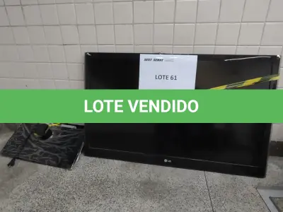 LOTE 294 - TV LG (UNIDADE: A-018 - RECIFE/PE - LOCAL DE RETIRADA: AVENIDA BEBERIBE, 3620 - BEBERIBE - RECIFE/PE - CEP: 52.130-547)