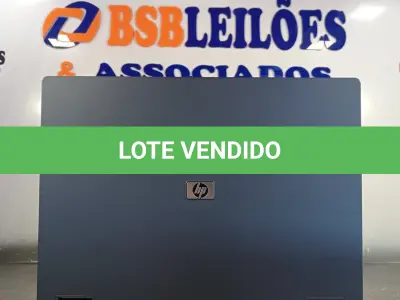 LOTE 002 - 01 NOTEBOOK MARCA HP. (NO ESTADO, LEILÃO NÃO TEM GARANTIA E NEM DEVOLUÇÃO, SUJEITO A POSSÍVEIS AVARIAS VISÍVEIS/OCULTAS E/OU AUSÊNCIA DE COMPONENTES).