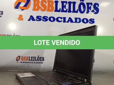 LOTE 001 - 01 NOTEBOOK MARCA LENOVO. (NO ESTADO, LEILÃO NÃO TEM GARANTIA E NEM DEVOLUÇÃO, SUJEITO A POSSÍVEIS AVARIAS VISÍVEIS/OCULTAS E/OU AUSÊNCIA DE COMPONENTES).