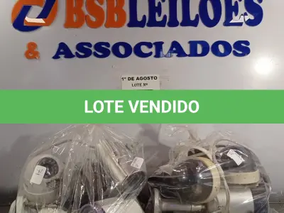 LOTE 162 - 01 LOTE COM VÁRIAS CÂMERAS DE SEGURANÇA MARCAS E MODELOS DIVERSOS. (NO ESTADO, LEILÃO NÃO TEM GARANTIA E NEM DEVOLUÇÃO, SUJEITO A POSSÍVEIS AVARIAS VISÍVEIS/OCULTAS E/OU AUSÊNCIA DE COMPONENTES).